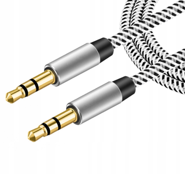 Kabel aux jack - jack 3,5 stereo oplot 1 metr 114
