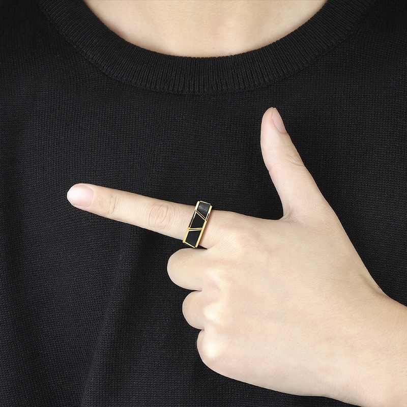 Obrączka pierścień z wolframu wolfring eu19 us09 - obrazek 9