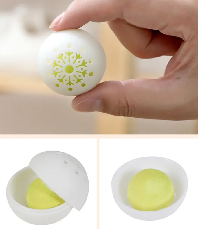 Odświeżające kulki do butów szafy zapachowe zielonej herbaty obuwia 6 sztuk - zdjęcie 10