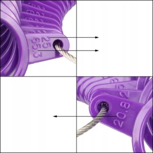 Miara jubilerska do pierścionka trzpień zestaw pl - miniatura 11