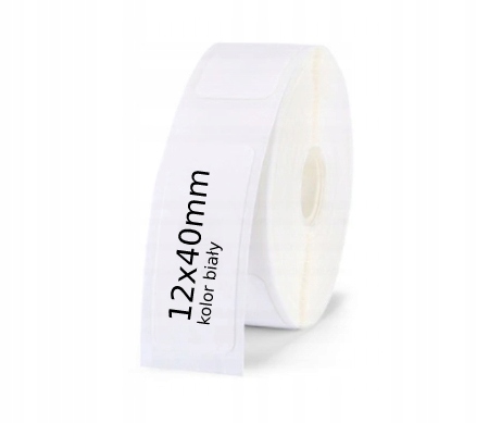 Niimbot etykiety termiczne naklejki 12*40mm 160szt