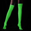 Pończochy świecące w ciemnośći zakolanówki samonośne damskie seksowne fluo - miniatura 11