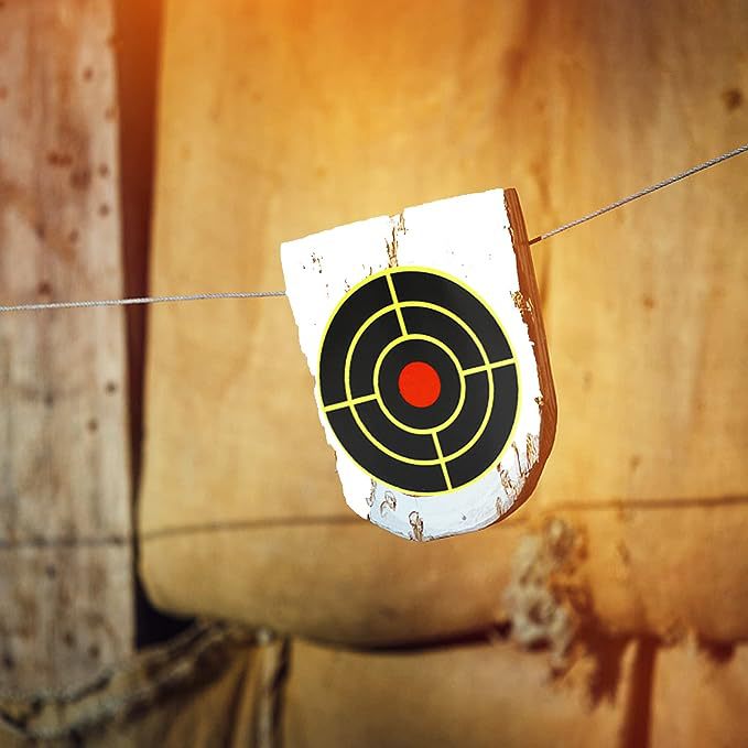 Tarcze srzeleckie naklejki samoprzylepne rozpryskowe splatter 7.62cm 200szt - obrazek 11