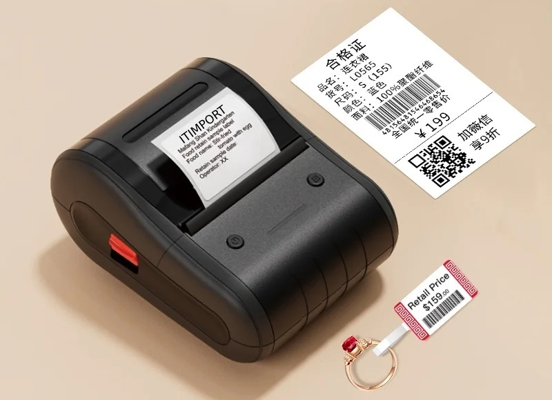 Niimbot b203 drukarka termiczna naklejki bluetooth - zdjęcie 4