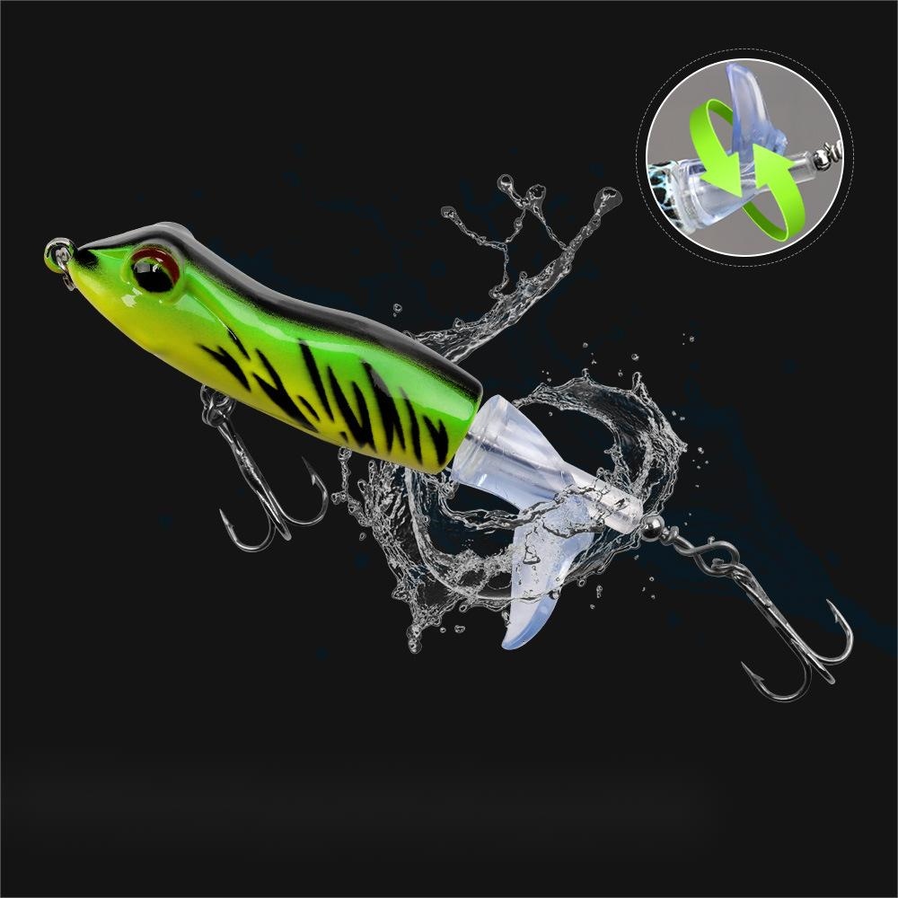 Wobler przynęta wędkarska szczupak sum popper flopper whopper xl 10cm 17g - zdjęcie 3