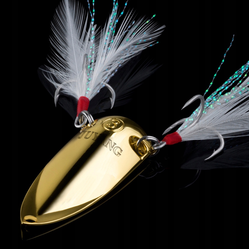 Błystka blacha przynęta wędkarska szczupak sandacz 15g 5,1cm 2 kotwice - obrazek 10