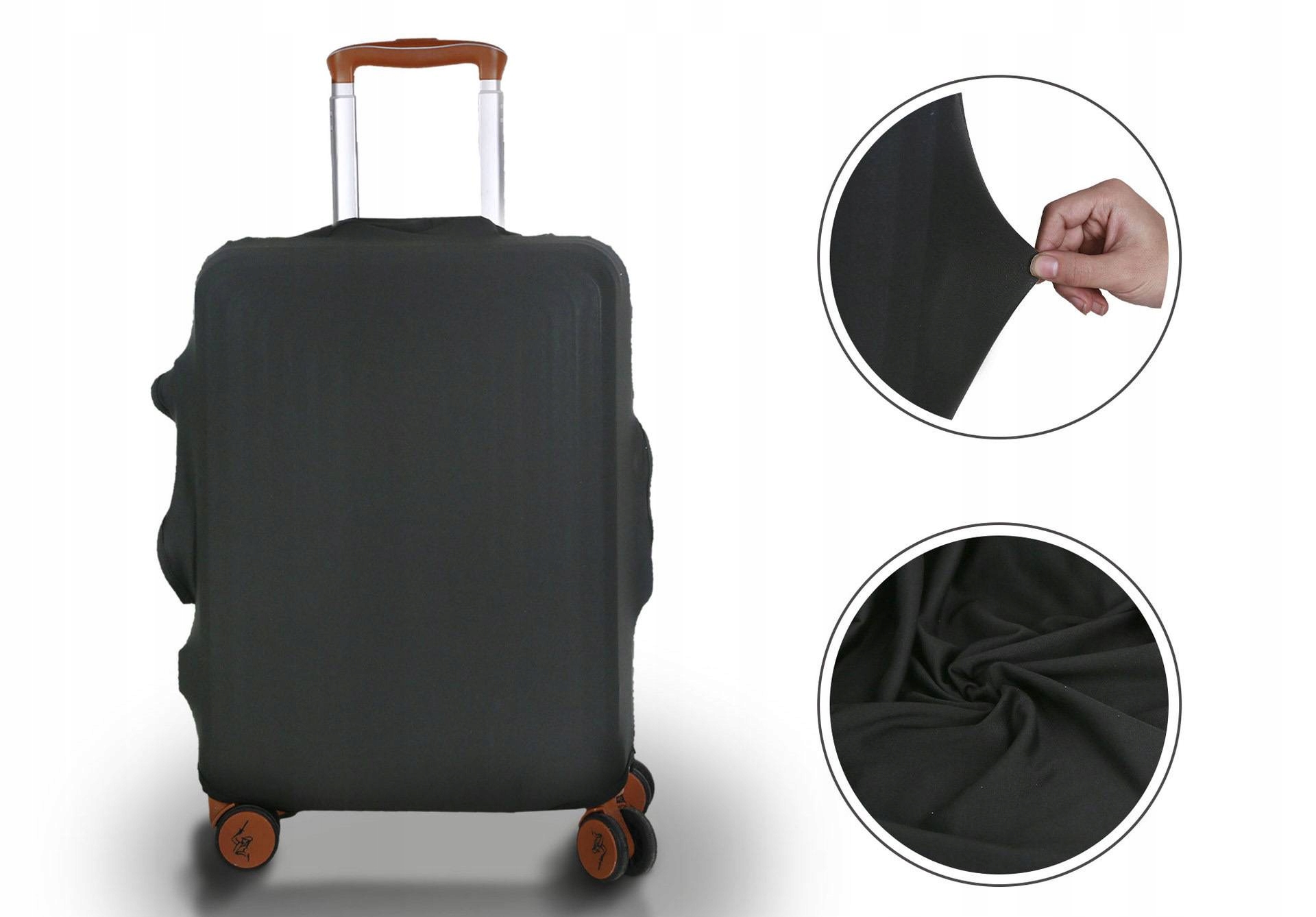 Pokrowiec ochronny na walizkę bagaż podróżny 22-25" cali 56-64cm rozmiar m