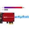 Karta sieciowa wi-fi 7 be200 pci-e + bluetooth 5.4 do 8774 mb/s tri band 6g - miniatura 5