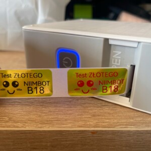 Niimbot etykiety naklejki do b18 n1 srebrny hologram - miniatura 5