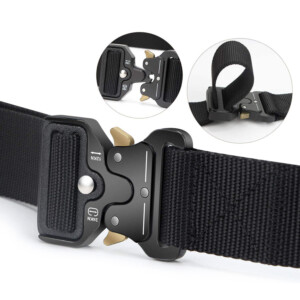 Pas pasek taktyczny wojskowy militarny survivalowy nylonowy mocny 125 cm - miniatura 7