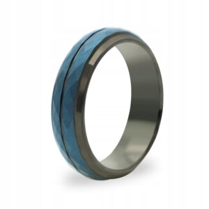 Pierścień obrączka z wolframu wolfring eu19 us09 - miniatura 2