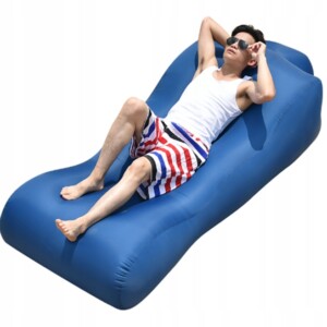 Materac l 140cm na plażę leżak bez pompowania