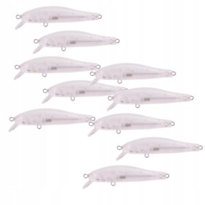 Korpus wobler szczupak sandacz okoń zrób to sam do malowania 10szt 8.5cm 7g