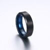 Obrączka pierścionek wolfram biżuteria wolfring czarna eu25 us11 - miniatura 4