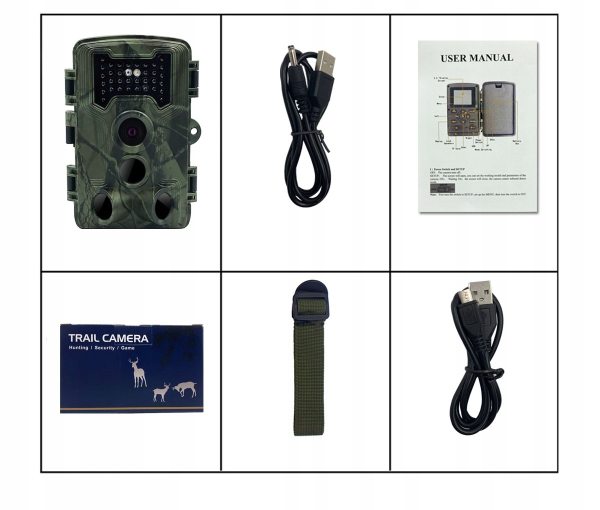 Fotopułapka fhd 1080p ir nocna 36mp 120st menu pl - obrazek 5