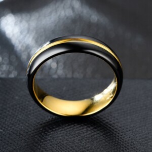 Obrączka pierścień z wolframu wolfring eu19 us09 - miniatura 8