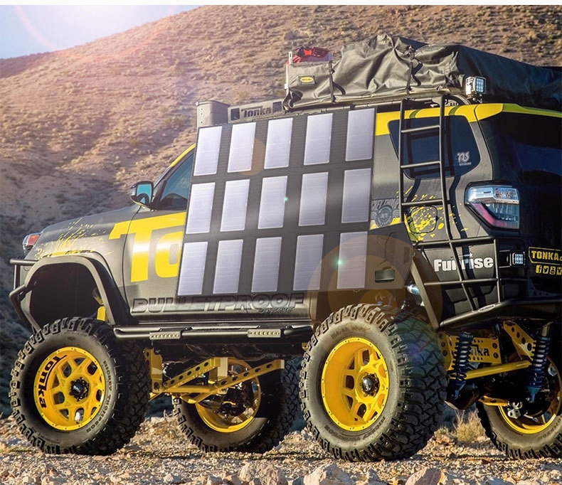 Panel solarny fotowoltaiczny allpowers 100w na camping do namiotu - obrazek 8