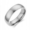 Obrączka pierścień sygnet srebrny klasyk stal 163 - miniatura 1