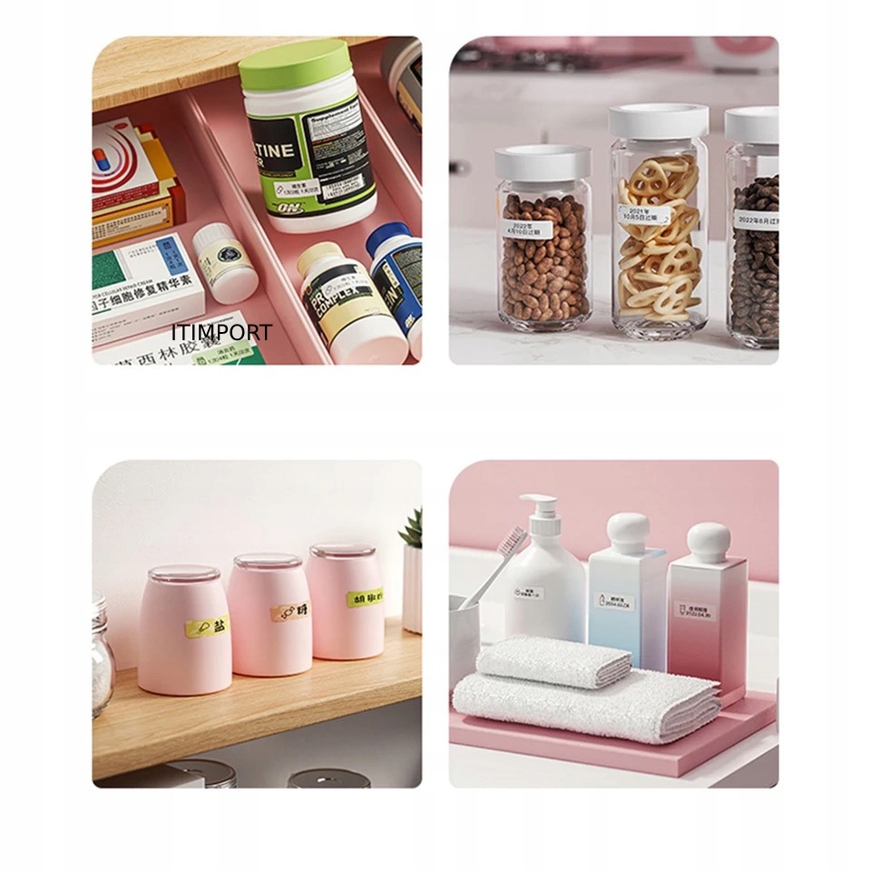 Niimbot b16 drukarka termiczna naklejki bluetooth +2 rolki gratis - obrazek 9