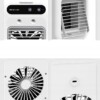 Mini klimatyzer wentylator nawilżacz 500ml powietrza 3w1 chłodzenie cichy - miniatura 6