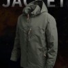 Kurtka męska przeciwdesczowa softshell khaki wodoodporna wiatrówka roz. xxl - miniatura 5