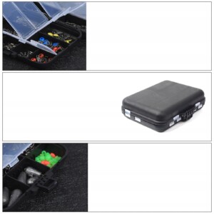 Zestaw akcesoriów wędkarskich grunt spinning 265 elementów pudełko obcęgi - miniatura 8