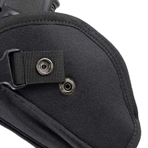 Kabura na pistolet asg uniwersalna z ładownicą na magazynek iwb owb czarna - miniatura 10