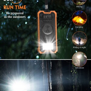 Powerbank solarny 4xusb 20000mah 20w indukcja ip65 - miniatura 5