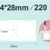 Niimbot etykiety naklejki 13mm 440szt okrągłe - miniatura 4