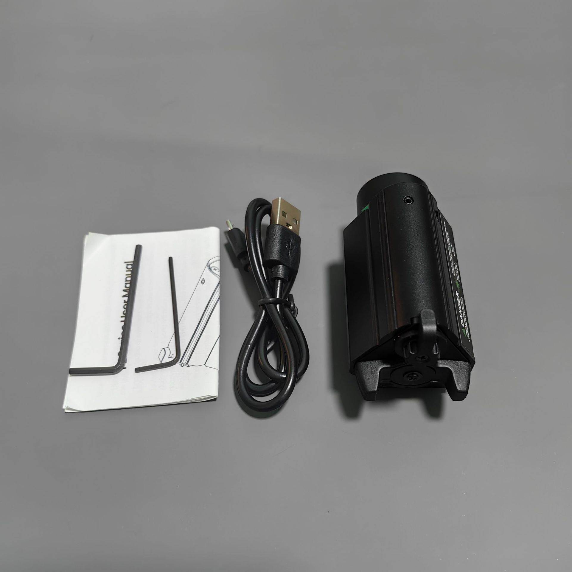 Latarka laser zielony 1000lm celownik do pistoletu asg glock broń picatinny - obrazek 13