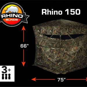 Rhino blind 150 namiot kamuflaż myśliwski 3os usa - miniatura 12