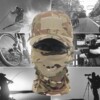 Czapka z daszkiem kominiarka wojskowa moro maska militarna asg uniwersalna - miniatura 4