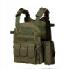 Kamizelka wojskowa taktyczna wojskowa torby 600d molle ładownice uni green - miniatura 2