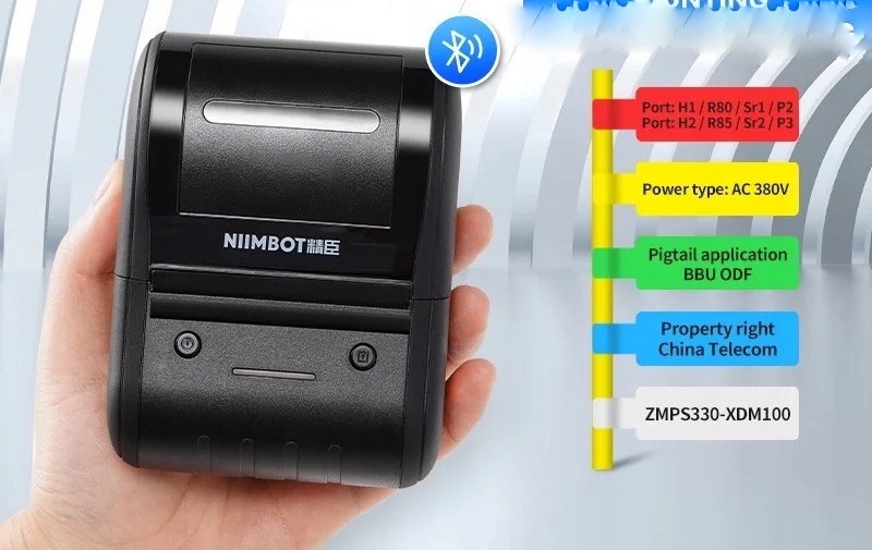 Niimbot b203 drukarka termiczna naklejki bluetooth - zdjęcie 5