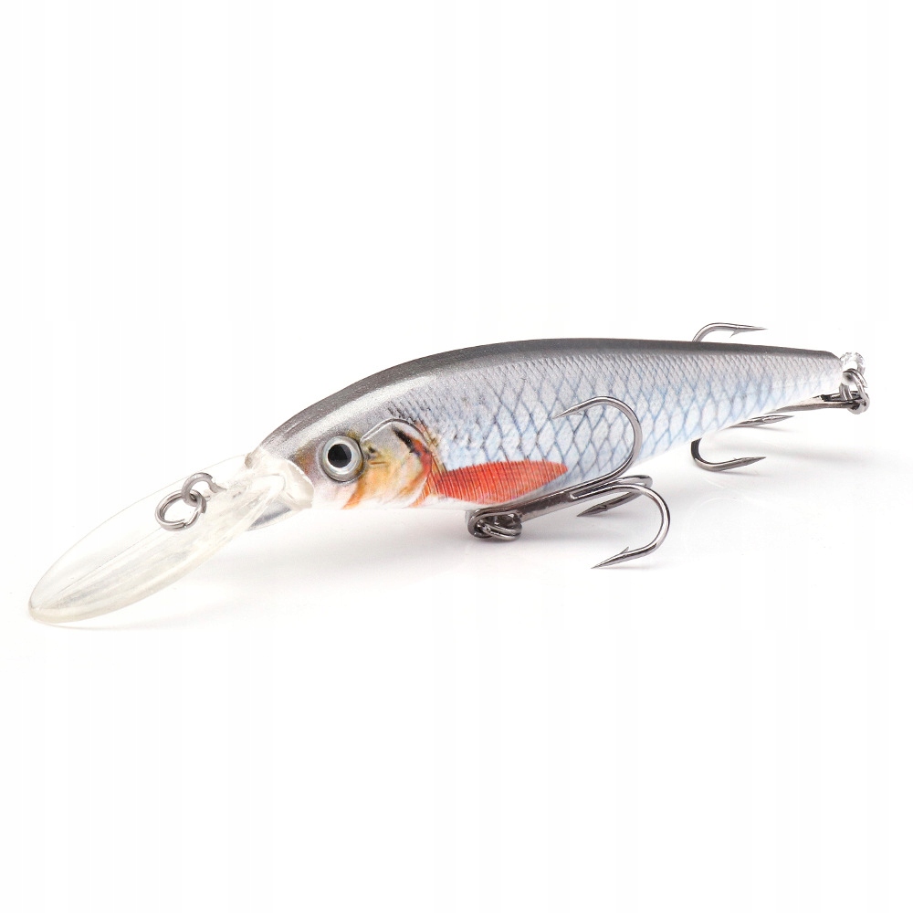 Wobler przynęta wędkarska szczupak sandacz sum łowny spinning 9.5cm 12g - zdjęcie 5