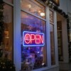 Szyld neon led napis open do sklepu kawiarni lokalu baru usb zawieszki - miniatura 6