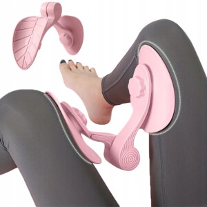 Motylek trenażer ud pośladków dna miednicy trener bioder regulacja różowy