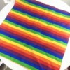 Opaska na rękę chusta na włosy bandana tęczowa lgbt tęcza pride rainbow - miniatura 4