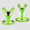 Kamizelka odblaskowa szelki do biegania rower podwójny 2x led usb kieszeń - miniatura 7