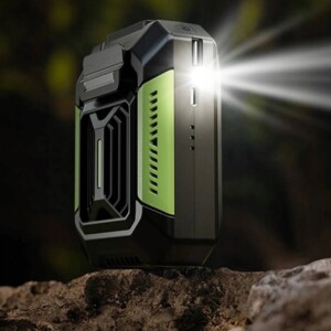 Wiatrak mobilny turystyczny usb wentylator kemping sportowy na pasek upał - miniatura 11