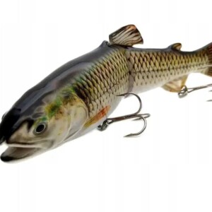Wobler przynęta wędkarska szczupak sandacz sum imituje troć xxxl 68g 18.5cm - miniatura 8