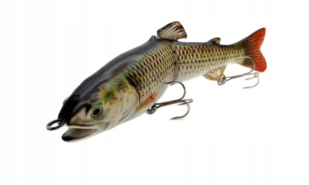 Wobler przynęta wędkarska szczupak sandacz sum imituje troć xxxl 68g 18.5cm - zdjęcie 8