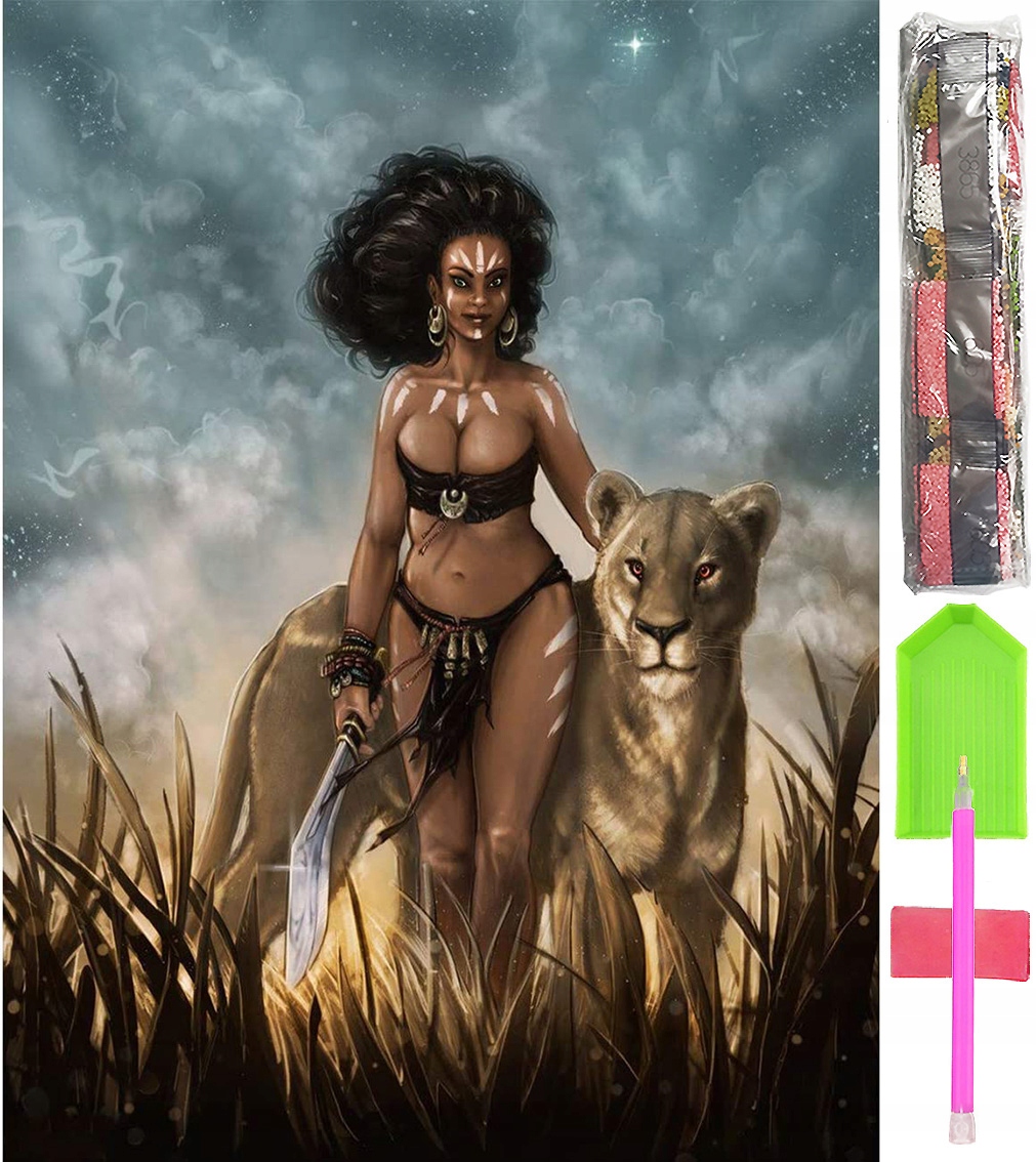 Haft diamentowy 5d zestaw obraz mozaika 40*60cm - zdjęcie 1