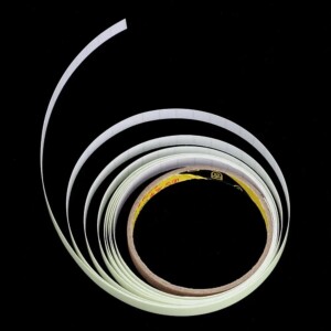 Taśma do wędki świecąca w ciemności mocna wskaźnik brań 1m na nocne połowy - miniatura 4