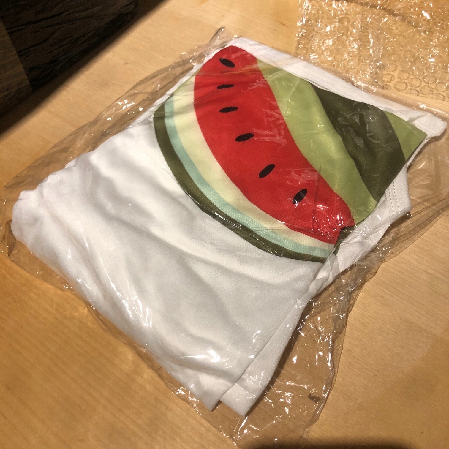 Bluzka koszulka ciążowa arbuz rozmiar s dla mamy - obrazek 4