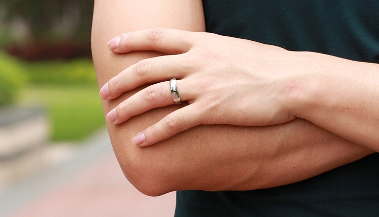 Pierścień władca z wolframu wolfring eu22 us10 - zdjęcie 3