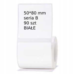 Niimbot etykiety do b21 b3s białe 50*80mm 90szt