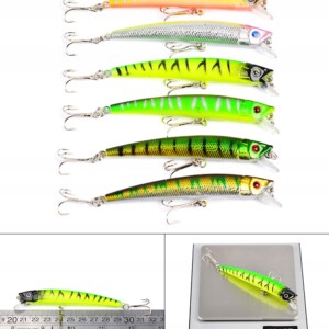 Zestaw woblerów na szczupaka sandacz okoń przynęty 43szt 4-8g 4.5-10cm - miniatura 8