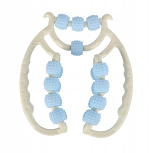 Masażer do nóg roller wałek na cellulit masażu ud rąk antycellulitowy blue - miniatura 2