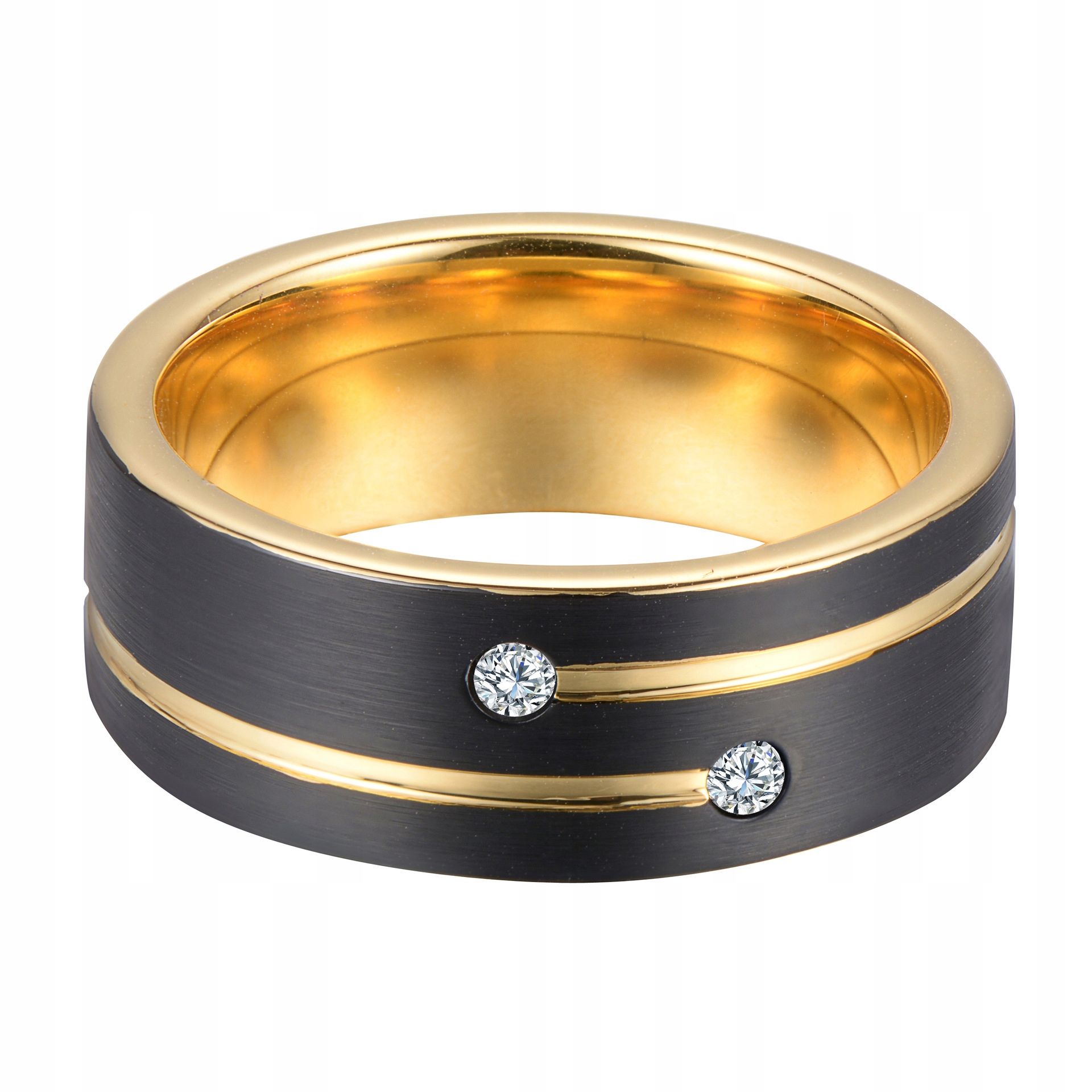 Obrączka pierścień z wolframu wolfring eu19 us09 - obrazek 4